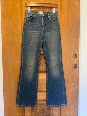Free People We the Free hogh rise slim bootcut denim Jean 27 4
